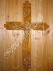 Крест деревянный католический